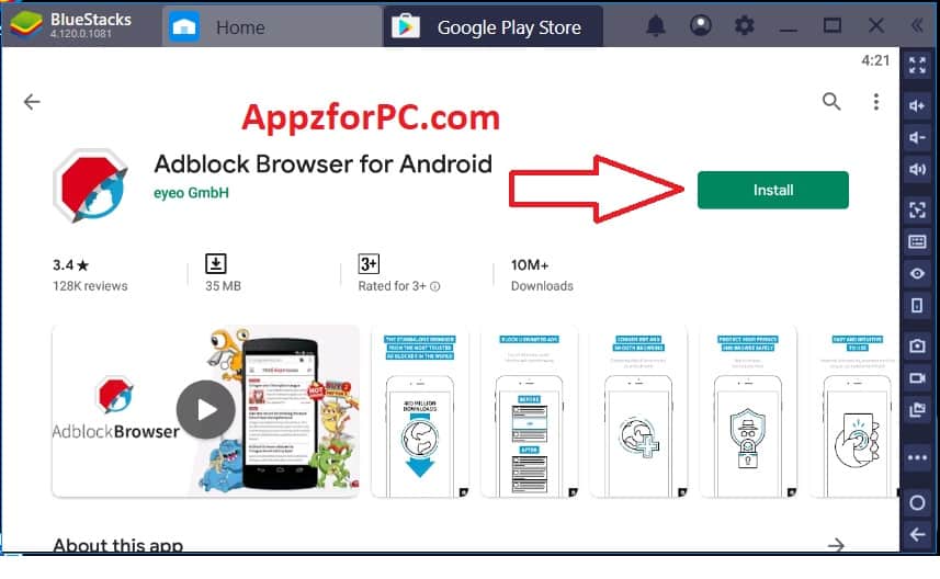 free adblock browser pc download