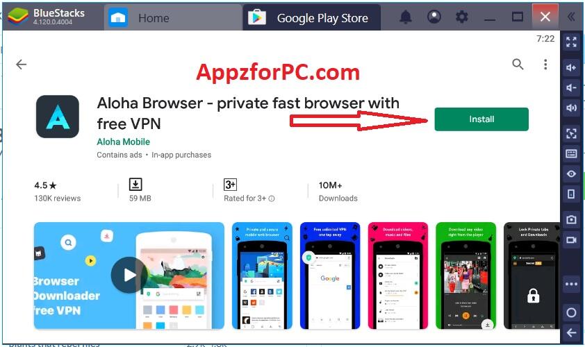 aloha browser for pc windows and mac free download