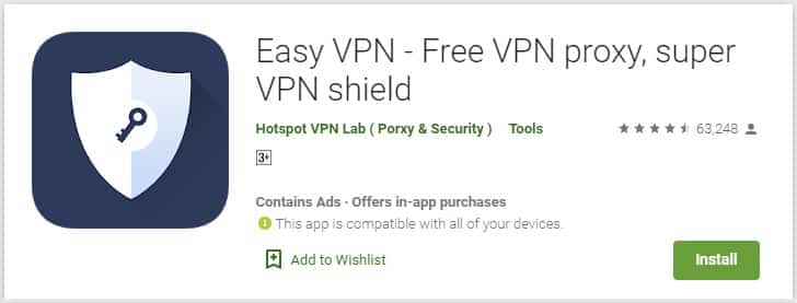 easyvpn free