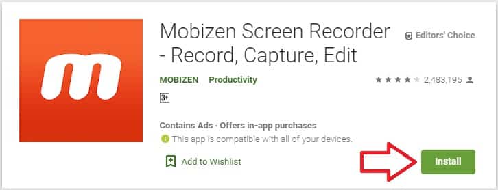 mobizen screen recorder for pc windows 10