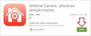 athome camera for pc