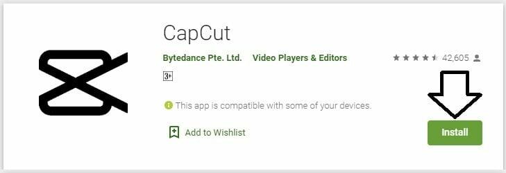 cap cut download for windows