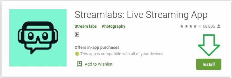 streamlabs screen share
