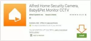 Alfred ip best sale camera for pc