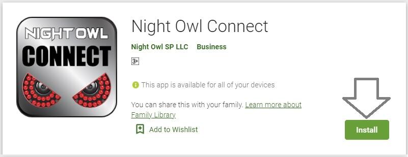 nightowl connect login