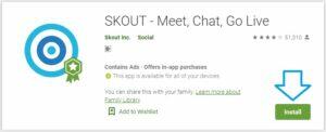 Skout search by name