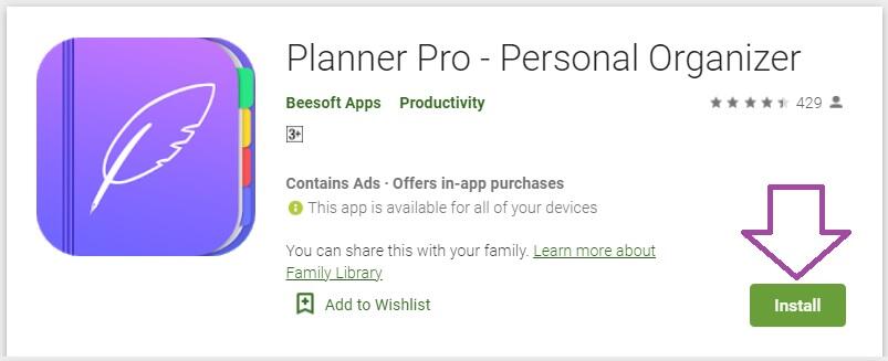 planner pro for desktop