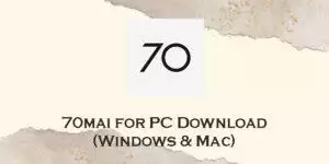 70mai for pc