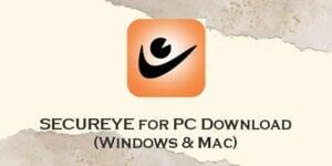 secureye for pc
