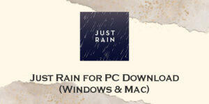 just rain for pc