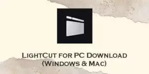 lightcut app for pc