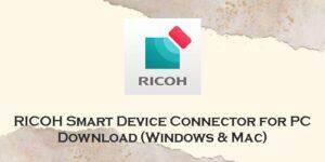 ricoh smart device connector for pc