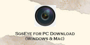 sgseye for pc