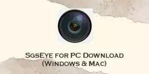 sgseye for pc