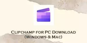 clipchamp for pc