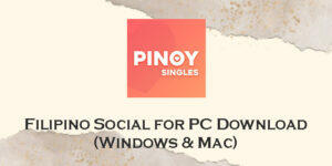 filipino social for pc