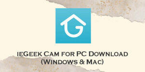 iegeek cam for pc