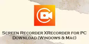 screen recorder xrecorder for pc