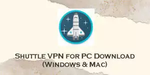 shuttle vpn for pc