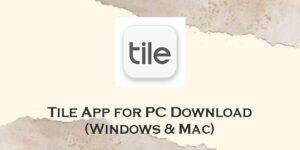 tile app for pc