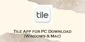 tile app for pc