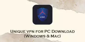 unique vpn for pc