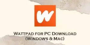 wattpad for pc