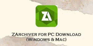 zarchiver for pc