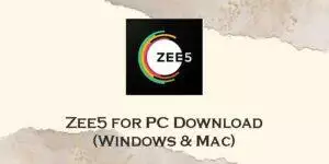 zee5 for pc