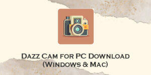 dazz cam for pc