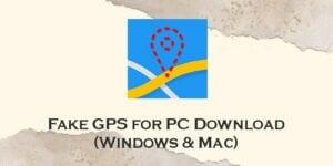 Download Fake GPS for PC (Windows & Mac) - AppzforPC.com