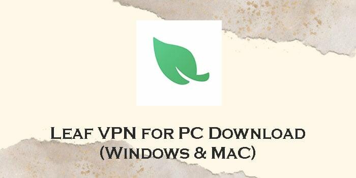 leaf vpn