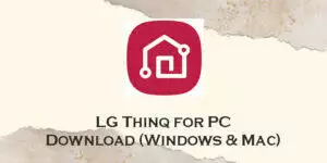 lg thinq for pc