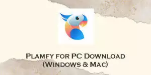 plamfy for pc