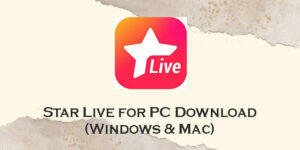 star live for pc