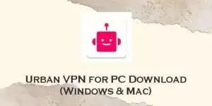 urban vpn for pc