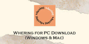whering for pc