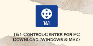 1&1 control-center for pc