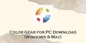 color gear for pc