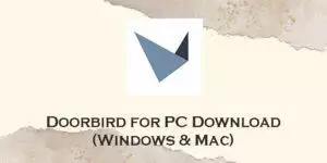 doorbird for pc