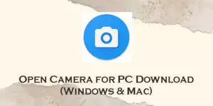 open camera for pc