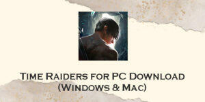 time raiders for pc