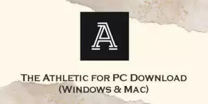 the athletic for pc