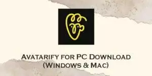 avatarify for pc