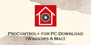 procontrol+ for pc