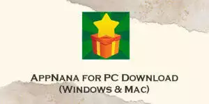 appnana for pc