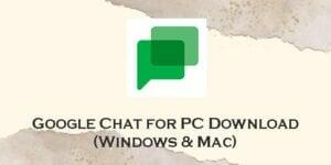 google chat for pc
