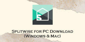 splitwise for pc