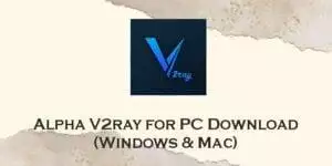 alpha v2ray for pc
