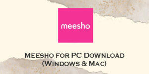 meesho for pc